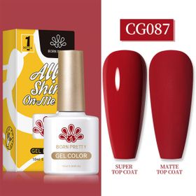 Born Pretty 55845 10 ml Silky White Serisi No:CG087 Kalıcı Oje