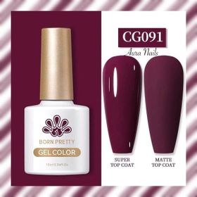 Born Pretty 55845 10 ml Silky White Serisi No:CG091 Kalıcı Oje