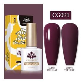 Born Pretty 55845 10 ml Silky White Serisi No:CG091 Kalıcı Oje