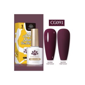 Born Pretty 55845 10 ml Silky White Serisi No:CG091 Kalıcı Oje