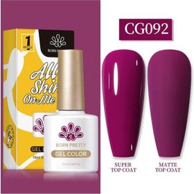 Born Pretty 55845 10 ml Silky White Serisi No:CG092 Kalıcı Oje