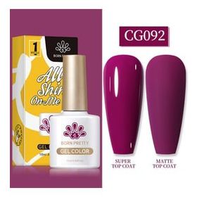 Born Pretty 55845 10 ml Silky White Serisi No:CG092 Kalıcı Oje
