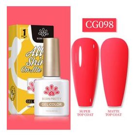 Born Pretty 55845 10 ml Silky White Serisi No:CG098 Kalıcı Oje