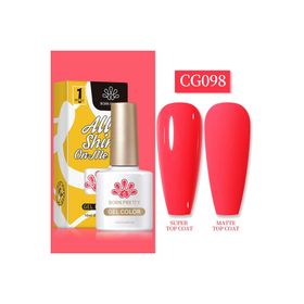 Born Pretty 55845 10 ml Silky White Serisi No:CG098 Kalıcı Oje