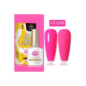 Born Pretty 55845 10 ml Silky White Serisi No:CG100 Kalıcı Oje