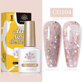 Born Pretty 55845 10 ml Silky White Serisi No:CG104 Kalıcı Oje