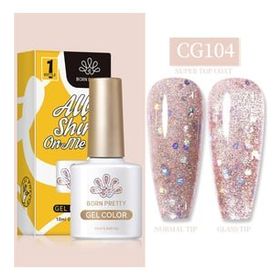 Born Pretty 55845 10 ml Silky White Serisi No:CG104 Kalıcı Oje