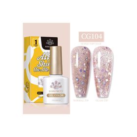 Born Pretty 55845 10 ml Silky White Serisi No:CG104 Kalıcı Oje