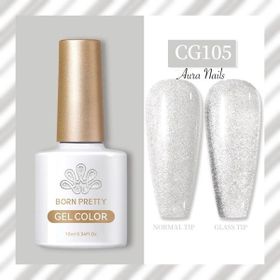 Born Pretty 55845 10 ml Silky White Serisi No:CG105 Kalıcı Oje