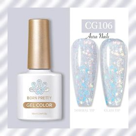 Born Pretty 55845 10 ml Silky White Serisi No:CG106 Kalıcı Oje