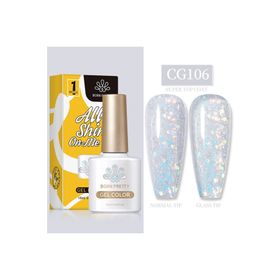 Born Pretty 55845 10 ml Silky White Serisi No:CG106 Kalıcı Oje