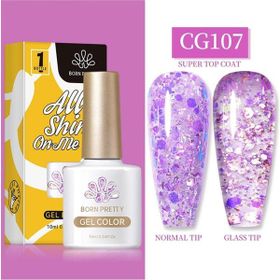 Born Pretty 55845 10 ml Silky White Serisi No:CG107 Kalıcı Oje