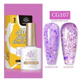 Born Pretty 55845 10 ml Silky White Serisi No:CG107 Kalıcı Oje