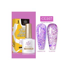 Born Pretty 55845 10 ml Silky White Serisi No:CG107 Kalıcı Oje