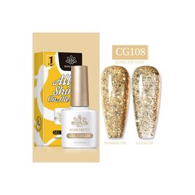 Born Pretty 55845 10 ml Silky White Serisi No:CG108 Kalıcı Oje