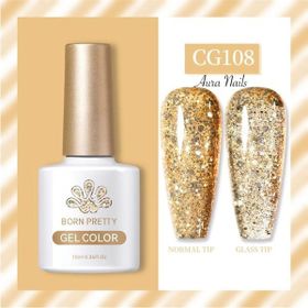 Born Pretty 55845 10 ml Silky White Serisi No:CG108 Kalıcı Oje