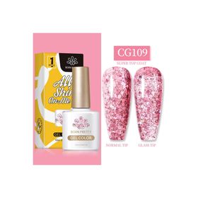 Born Pretty 55845 10 ml Silky White Serisi No:CG109 Kalıcı Oje