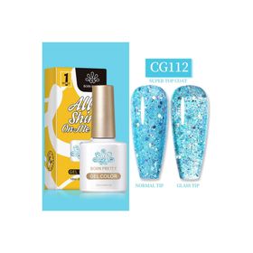 Born Pretty 55845 10 ml Silky White Serisi No:CG112 Kalıcı Oje