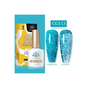 Born Pretty 55845 10 ml Silky White Serisi No:CG113 Kalıcı Oje