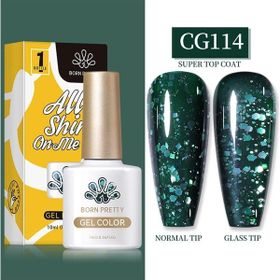Born Pretty 55845 10 ml Silky White Serisi No:CG114 Kalıcı Oje
