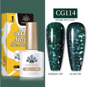Born Pretty 55845 10 ml Silky White Serisi No:CG114 Kalıcı Oje