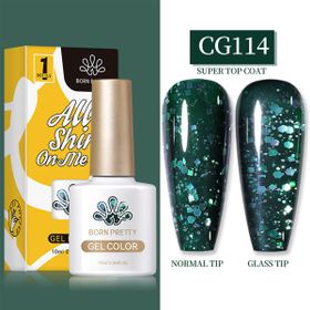Born Pretty 55845 10 ml Silky White Serisi No:CG114 Kalıcı Oje