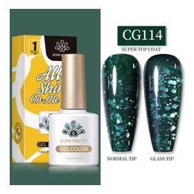 Born Pretty 55845 10 ml Silky White Serisi No:CG114 Kalıcı Oje