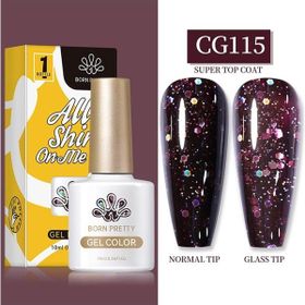Born Pretty 55845 10 ml Silky White Serisi No:CG115 Kalıcı Oje