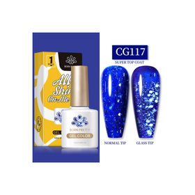 Born Pretty 55845 10 ml Silky White Serisi No:CG117 Kalıcı Oje
