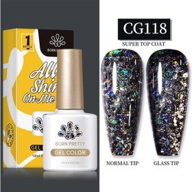 Born Pretty 55845 10 ml Silky White Serisi No:CG118 Kalıcı Oje