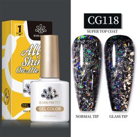 Born Pretty 55845 10 ml Silky White Serisi No:CG118 Kalıcı Oje