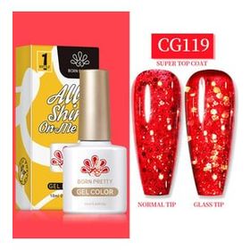 Born Pretty 55845 10 ml Silky White Serisi No:CG119 Kalıcı Oje