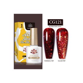 Born Pretty 55845 10 ml Silky White Serisi No:CG121 Kalıcı Oje