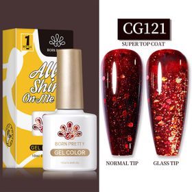 Born Pretty 55845 10 ml Silky White Serisi No:CG121 Kalıcı Oje