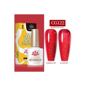 Born Pretty 55845 10 ml Silky White Serisi No:CG122 Kalıcı Oje