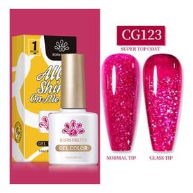Born Pretty 55845 10 ml Silky White Serisi No:CG123 Kalıcı Oje