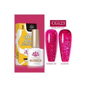 Born Pretty 55845 10 ml Silky White Serisi No:CG123 Kalıcı Oje