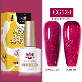 Born Pretty 55845 10 ml Silky White Serisi No:CG124 Kalıcı Oje