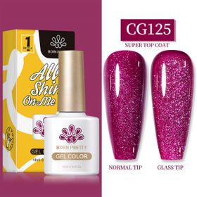 Born Pretty 55845 10 ml Silky White Serisi No:CG125 Kalıcı Oje