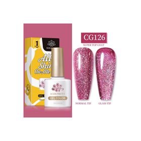 Born Pretty 55845 10 ml Silky White Serisi No:CG126 Kalıcı Oje