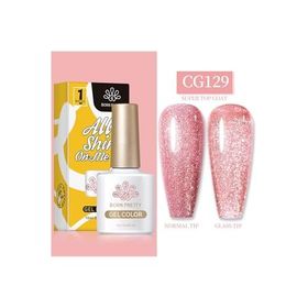 Born Pretty 55845 10 ml Silky White Serisi No:CG129 Kalıcı Oje