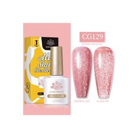 Born Pretty 55845 10 ml Silky White Serisi No:CG129 Kalıcı Oje