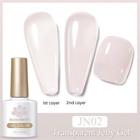 Born Pretty JN02 56347 10 ml Jelly Nude Seri Kalıcı Oje
