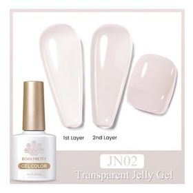 Born Pretty JN02 56347 10 ml Jelly Nude Seri Kalıcı Oje