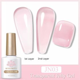 Born Pretty JN03 56347 10 ml Jelly Nude Seri Kalıcı Oje