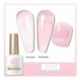 Born Pretty JN03 56347 10 ml Jelly Nude Seri Kalıcı Oje