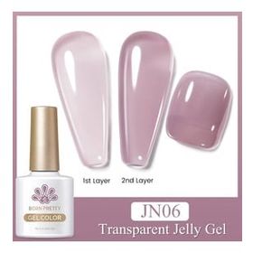 Born Pretty JN06 56347 10 ml Jelly Nude Seri Kalıcı Oje