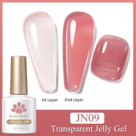 Born Pretty JN09 56347 10 ml Jelly Nude Seri Kalıcı Oje