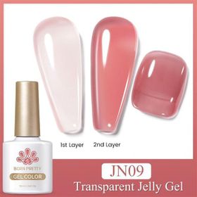 Born Pretty JN09 56347 10 ml Jelly Nude Seri Kalıcı Oje