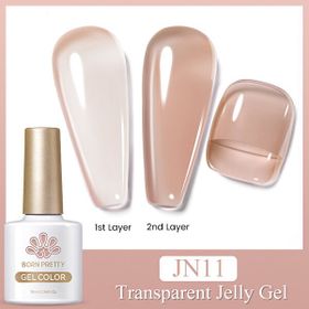 Born Pretty JN11 56347 3421 10 ml Jelly Nude Seri Kalıcı Oje